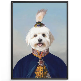 Royalty Pet Costume Portrait